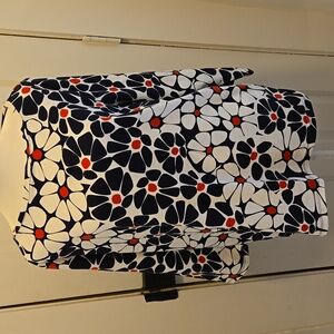 Talbots Floral Cotton Tee